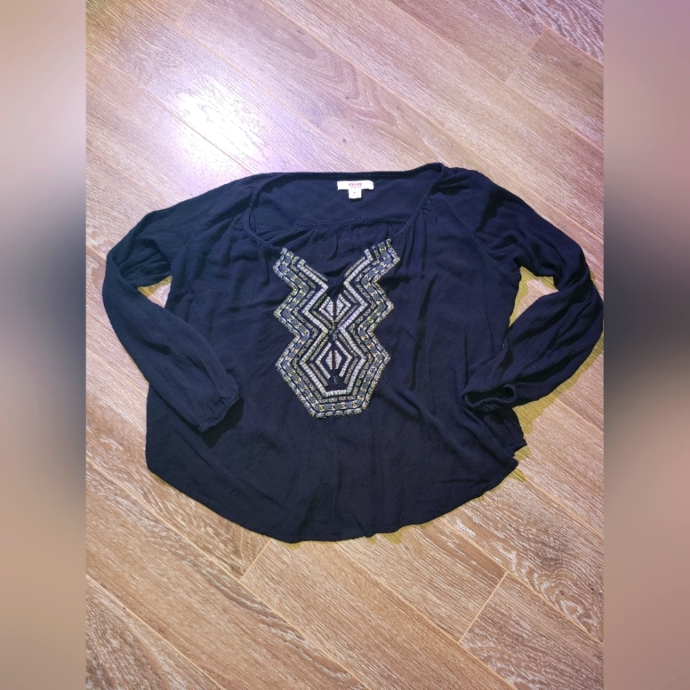 Mossimo Long-Sleeve Blouse